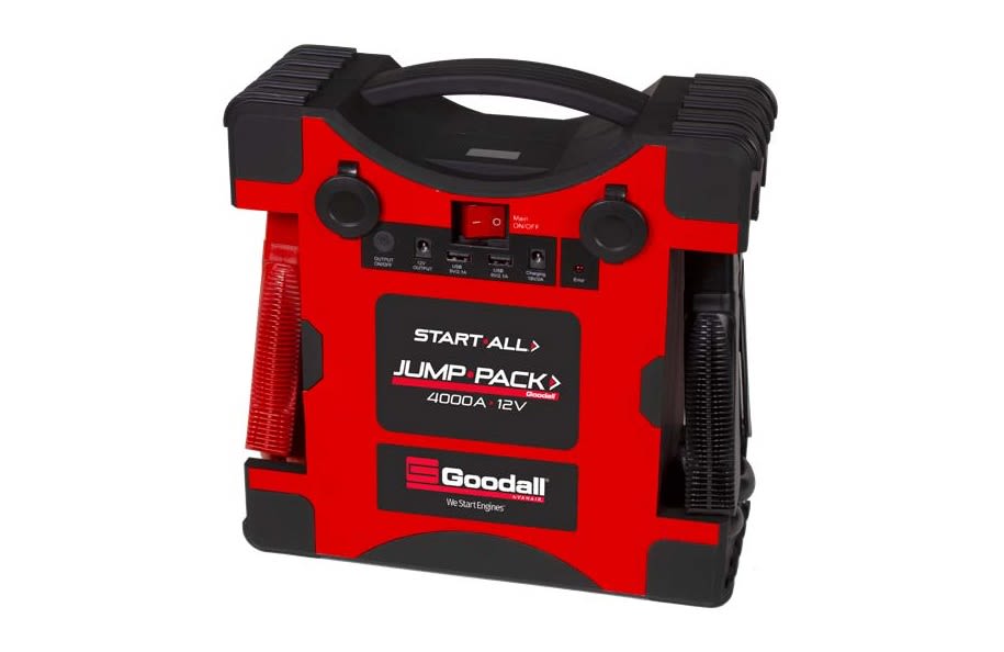 Jump-Pack Can Start Large Trucks and Charge Phones