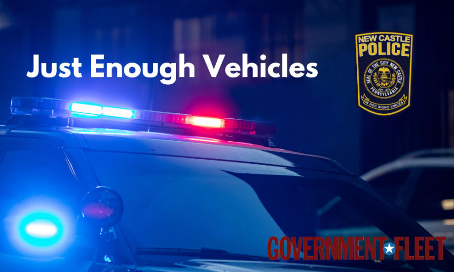 Pennsylvania PD Down to Minimum Vehicles in Fleet