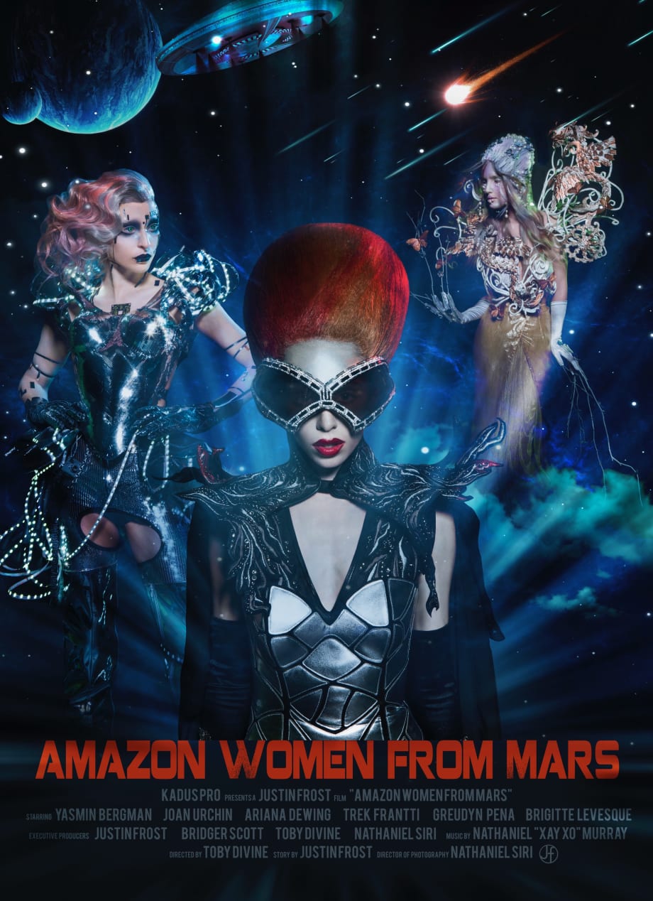 Hair and Makeup Styling for Cinema Revealed in "Amazon Women from Mars" Live Event