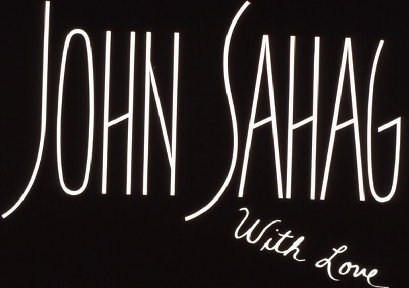 John Sahag 10-Year Tribute (1952-2005)