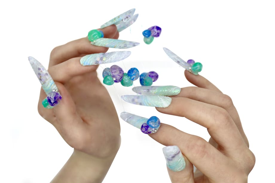 NTNA S.7 Challenge 10: Floating Orb Nail Art (Kadee)