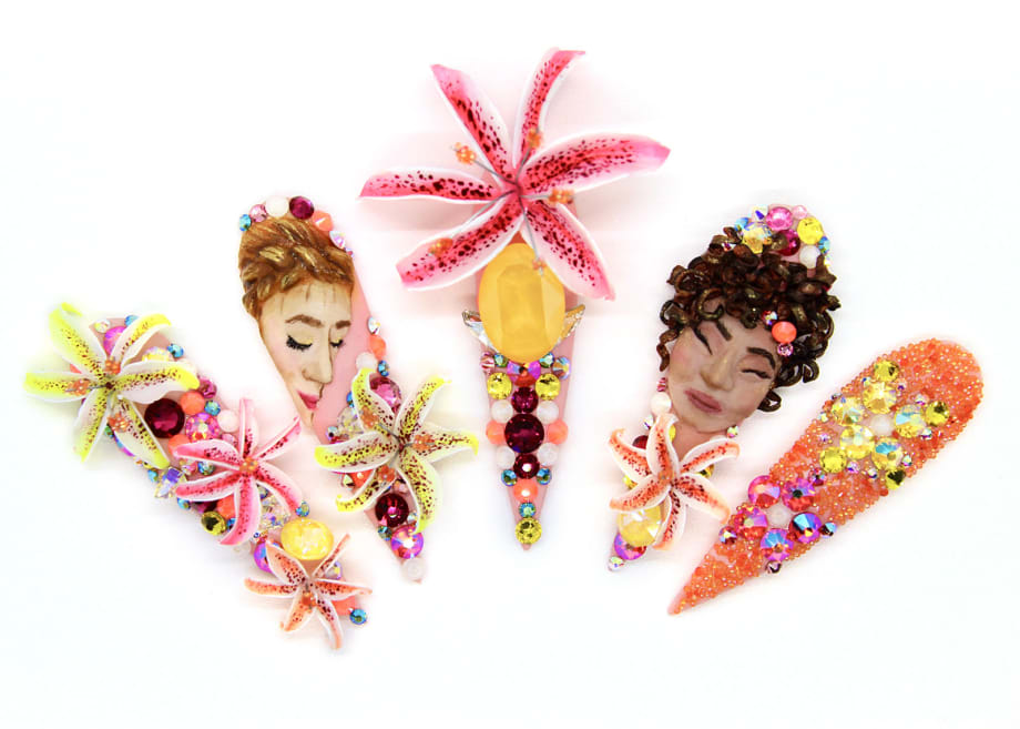 NTNA S. 7 Pre-Challenge 1: Delightful Flower Nail Art (Kadee)