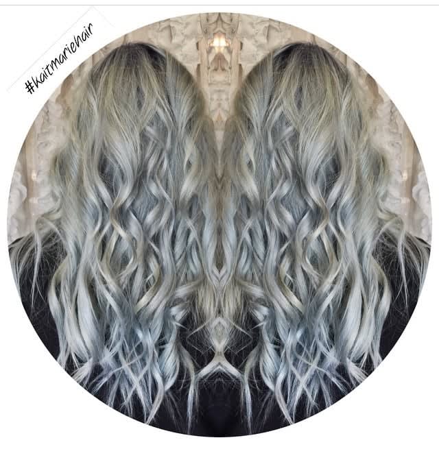 TRANSFORMATION: Icy Silver Blue Color Melt