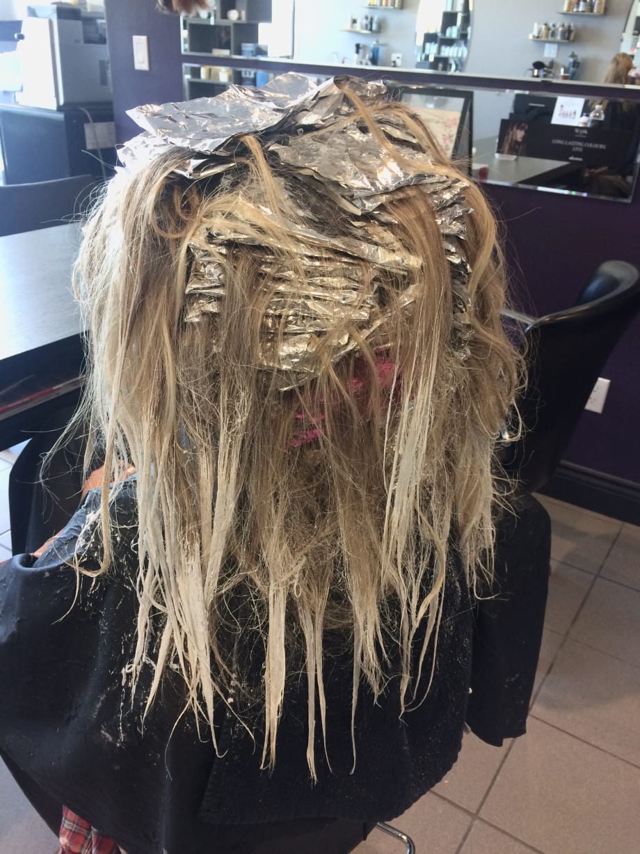 COLOR CORRECTION: Rooted Cool-Toned Blonde Makeover