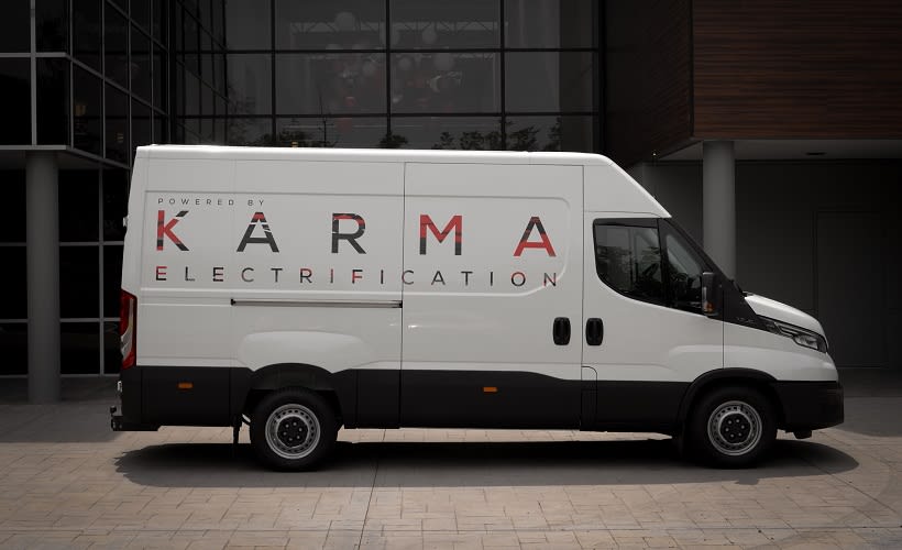Karma Launches EV Utility Van Platform