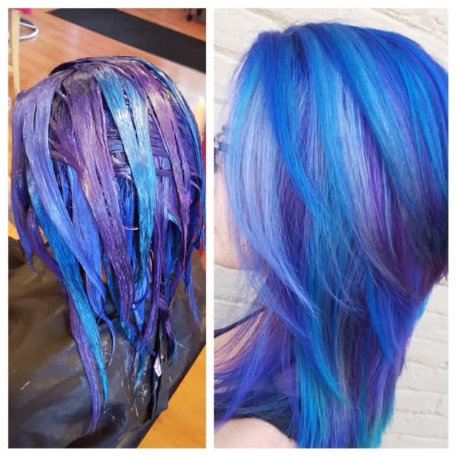 CORRECTION: Oil Slick To Magical Peacock