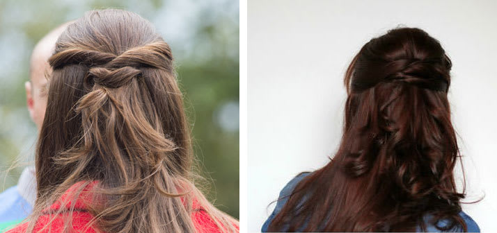 HOW-TO: Kate Middleton's Half-Up Hairstyle