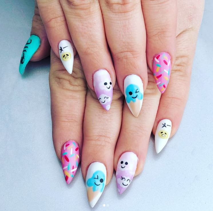27 Kawaii Nail Art Designs