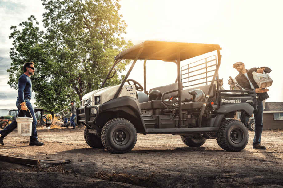 Safety Features Now  Standard on Kawasaki Mule