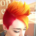 HOW-TO: Fiery 'Hawk with Pravana & Matrix
