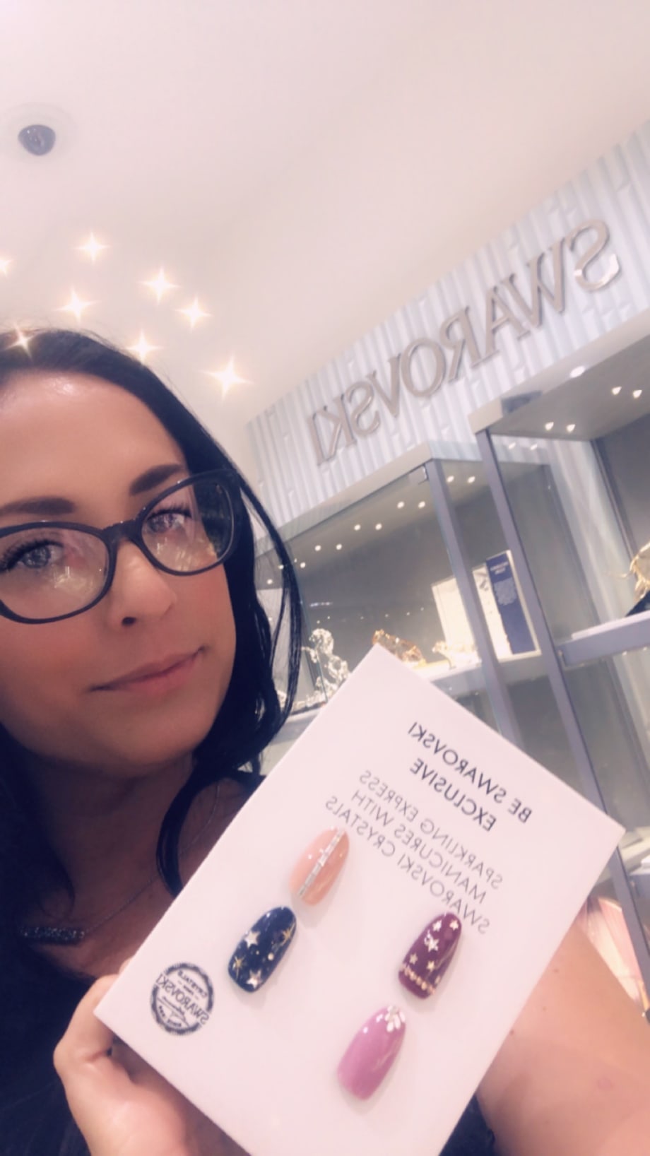 Crystal Nail Art Featured in Swarovski Locations