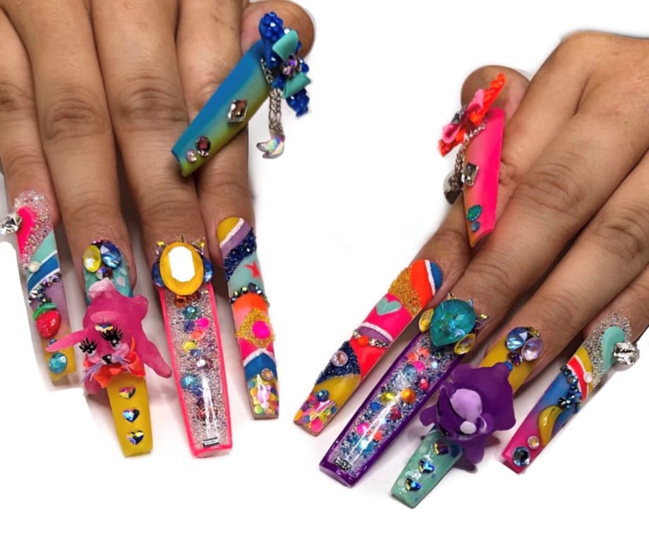 NTNA S. 7 Pre-Challenge 2: Harajuku Nail Art (Kelsey)