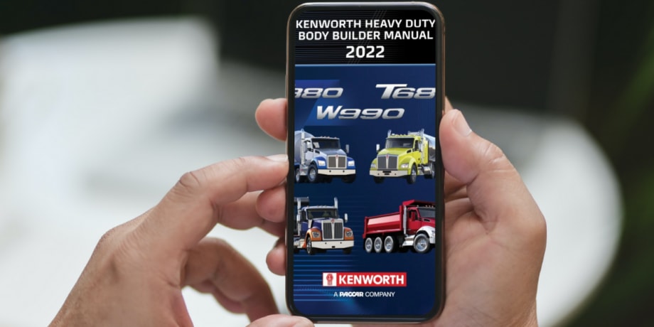 Kenworth Releases Heavy Duty Body Builder Manual