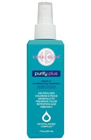 Keracolor Purify Plus Leave-In Conditioner Protects Hair Against Tap Water Damage