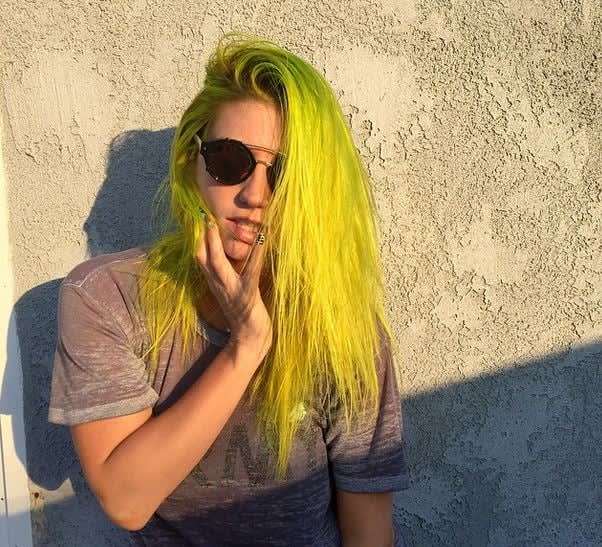 Formula: Kesha's Lemon-Lime Green Hair