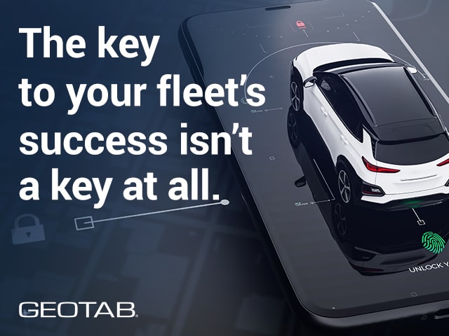 Geotab Keyless Paves Way for Fleet Vehicle Sharing