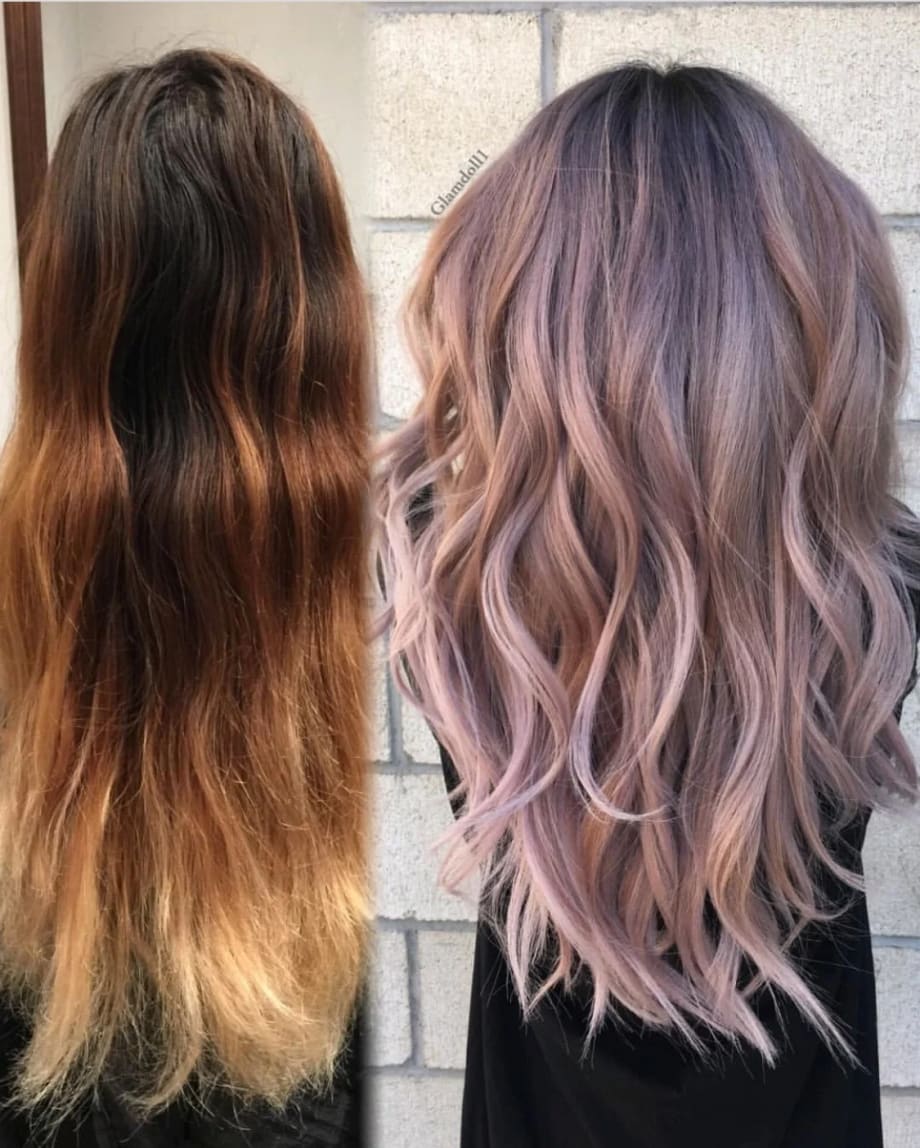 MAKEOVER: Faded To Dusty Lavender
