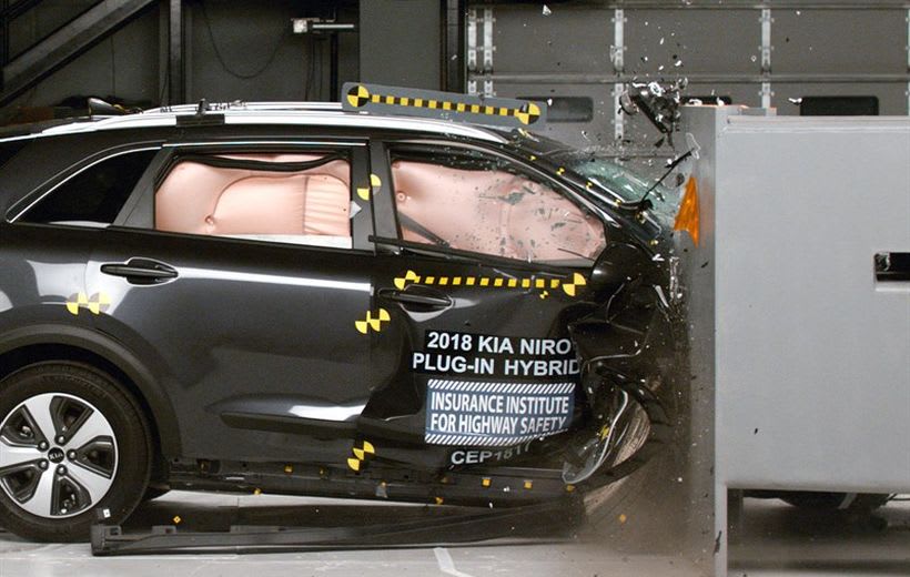 Kia Niro Hybrid Earns Top Safety Pick+