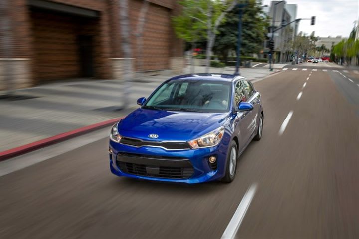 Kia Rio Captures 2018 Top Safety Pick+