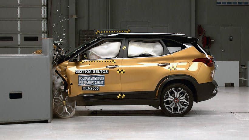 2021 Kia Seltos Scores High Safety Marks for Crash Prevention