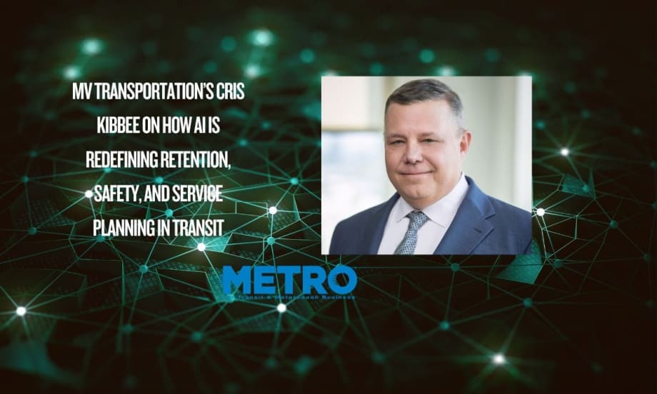 MV Transportation’s Cris Kibbee on How AI Is Redefining Retention, Safety, and Service Planning in Transit