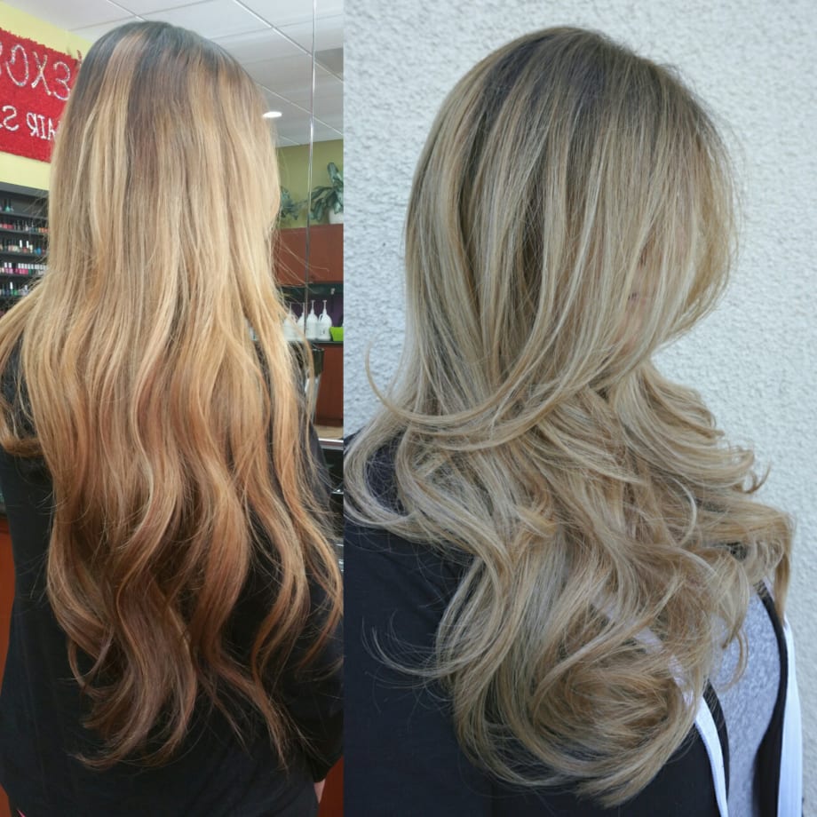How-To: Silvery-Blonde Sombre