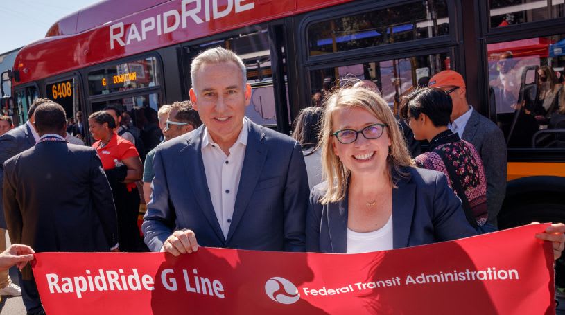 King County Metro Cuts Ribbon on New RapidRide Line