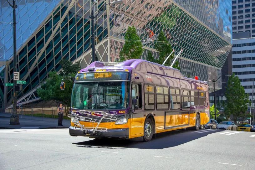 King County Metro bus.