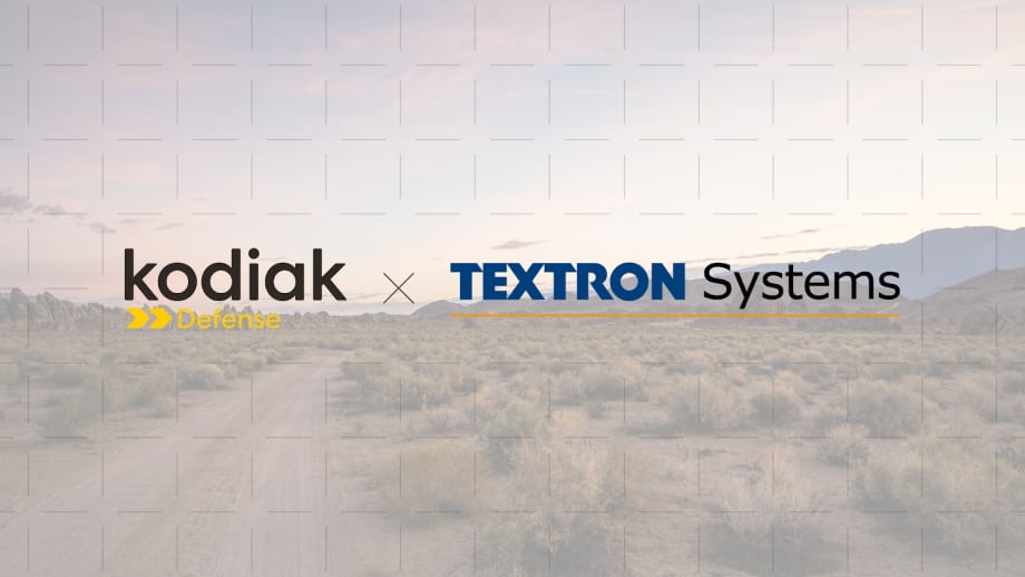 Textron Systems, Kodiak  Collaborate to Develop Uncrewed Military Vehicle