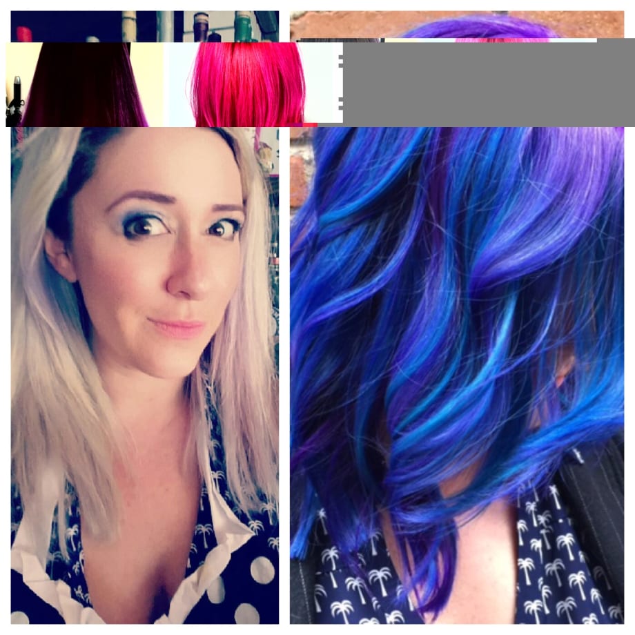 Faded Purple To Fuchia Melt