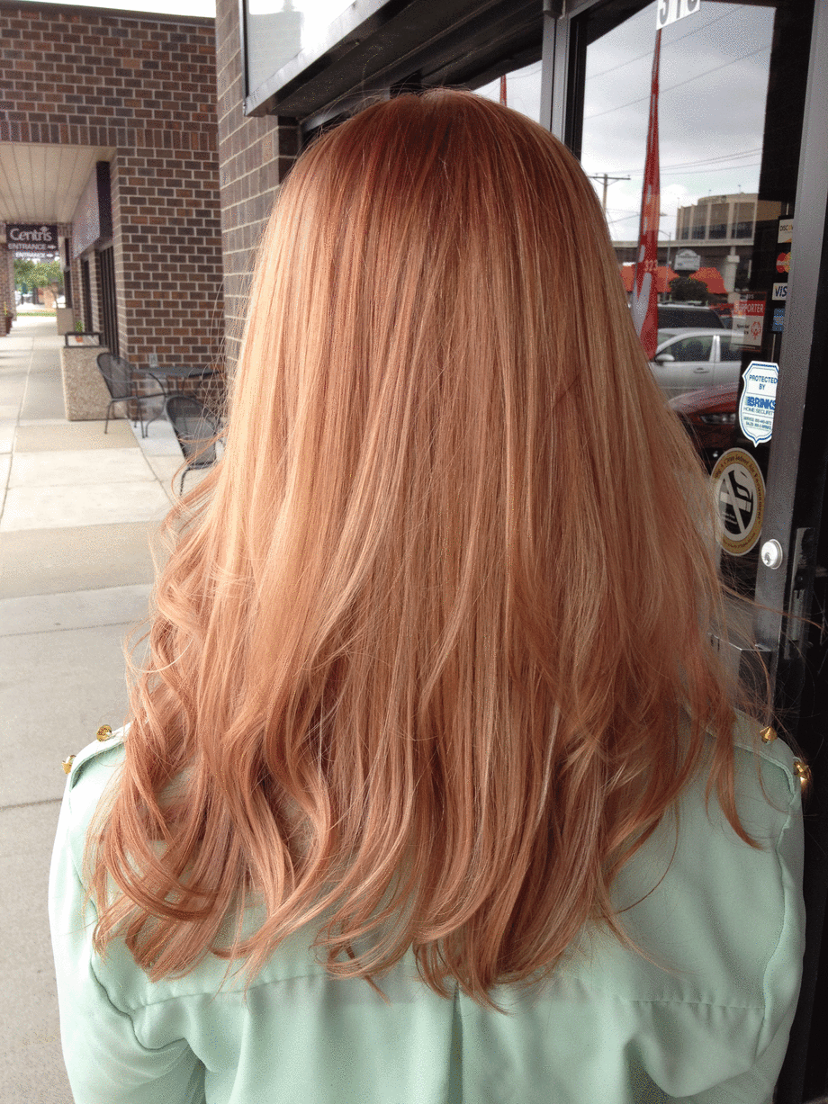 GOING FOR IT: Spring Rose Gold