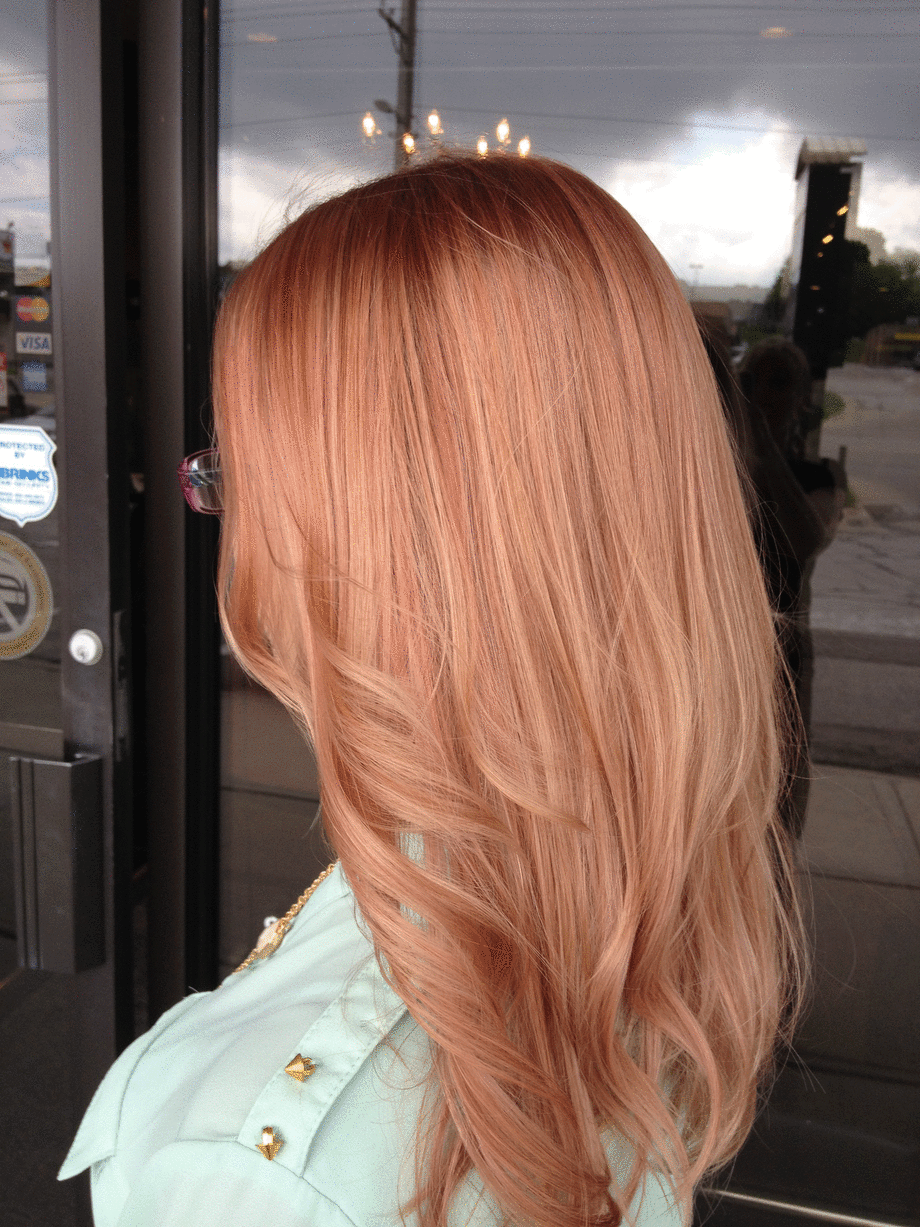 GOING FOR IT: Spring Rose Gold