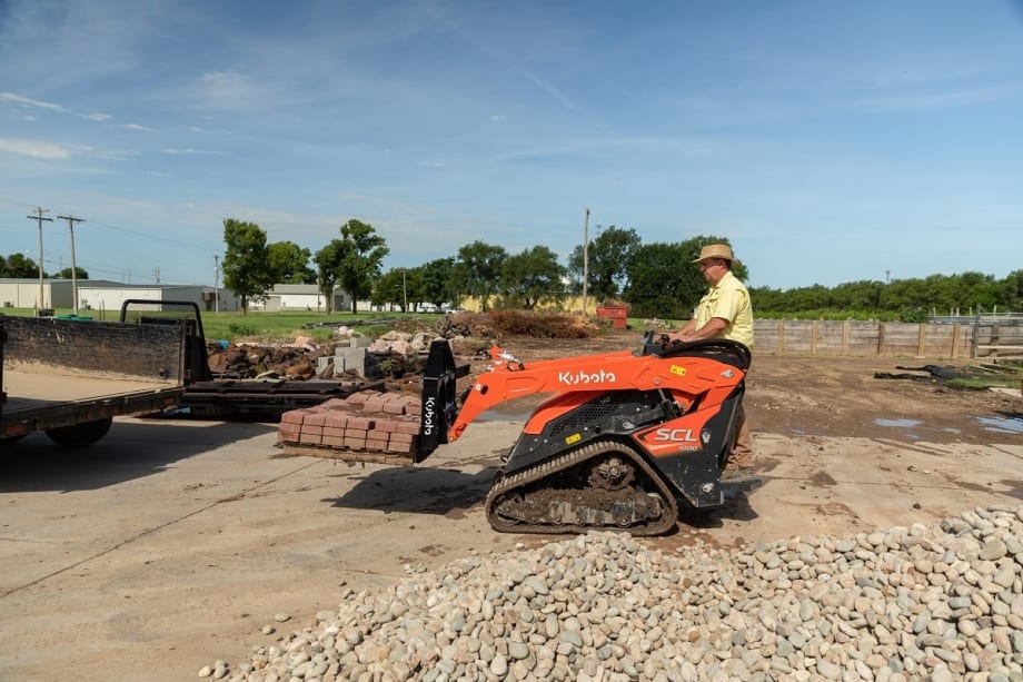 Kubota Launches New Attachments for Stand-On Track Loader
