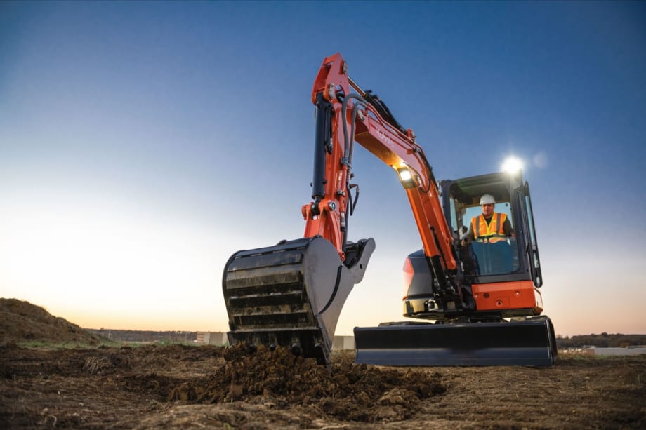 Kubota Introduces Tech-Forward 5-Ton Excavator