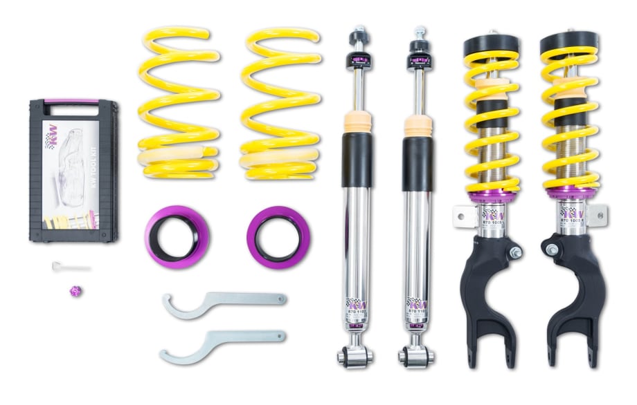 KW Launches V3 Leveling Suspension for Tesla Model Y 