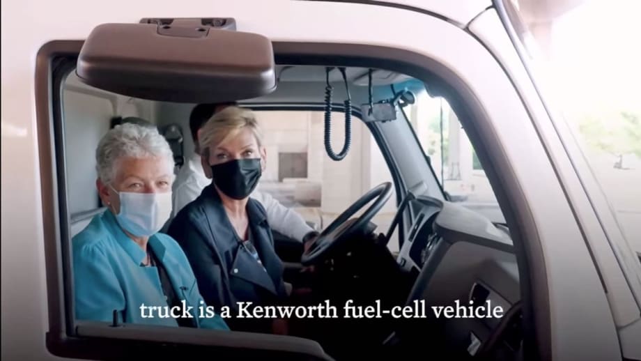 Paccar Zero-Emission Trucks go to D.C.