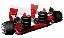 Kenworth Adds New 13,200-Pound Steerable Lift Axle 

