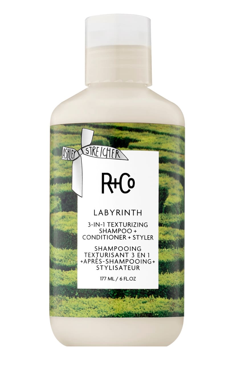 R+Co Labyrinth 3-In-1 Texturizing Shampoo + Conditioner + Styler