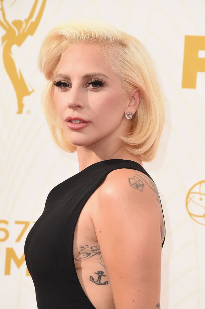 EMMYS 2015: Lady Gaga's Elegant Bob