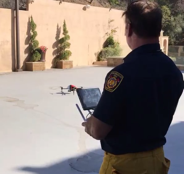 Los Angeles Deploys Drones for the First Time for Wildfires