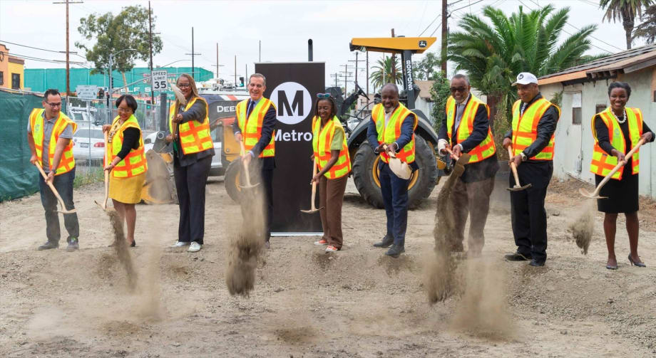 L.A. Metro Breaks Ground on ‘Rail to Rail’ Active Transportation Corridor Project 