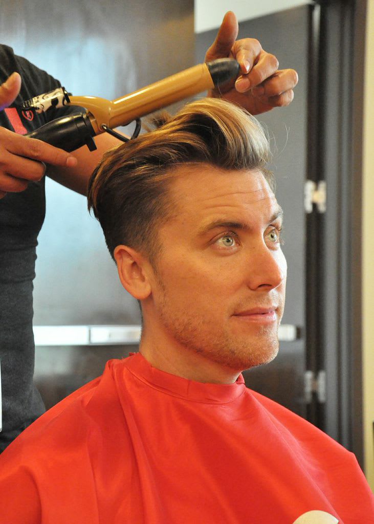 HOW TO: This Vintage Undercut on Lance Bass