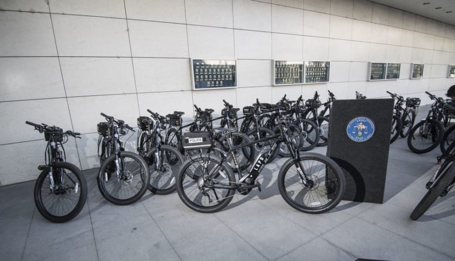 LAPD Rolls Out Electric Bikes