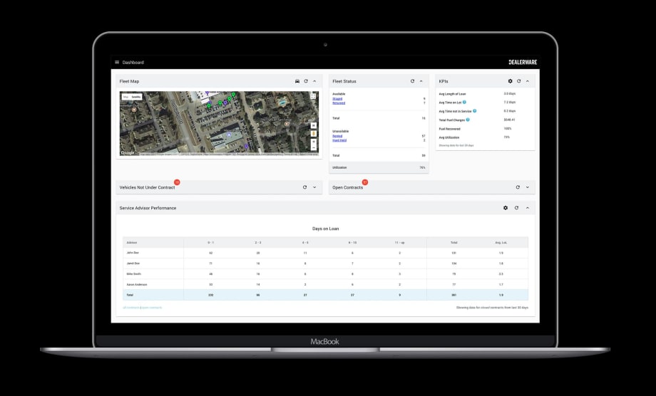 Dealerware Digitalizes Service Loaner Management Platform