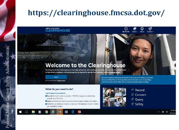 FMCSA Strengthens Drug and Alcohol Clearinghouse, Removes Some Exemption Requirements 