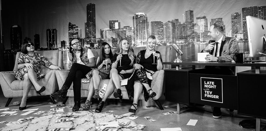 The Power of Social Media on Late Night With Tev Finger