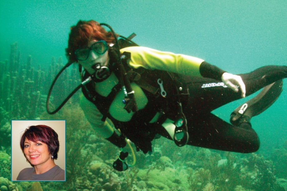 My Other Life: Laura Merzetti, scuba diver