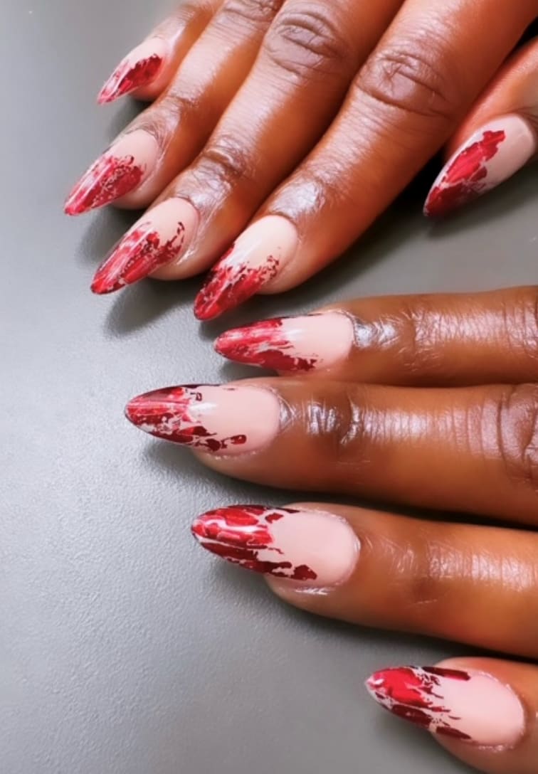 Laverne Cox's Grammy Nails Double as Edgy Valentine's Look