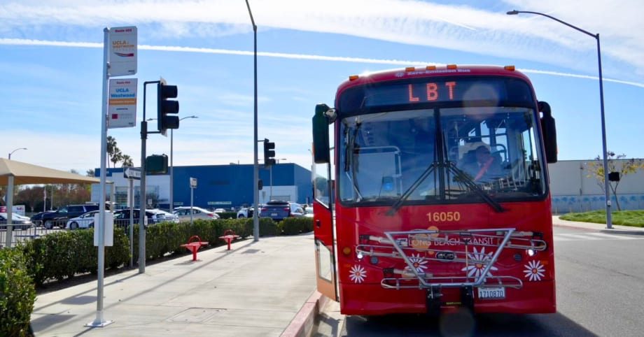 California's Long Beach Transit Unveil New Electric Commuter Buses