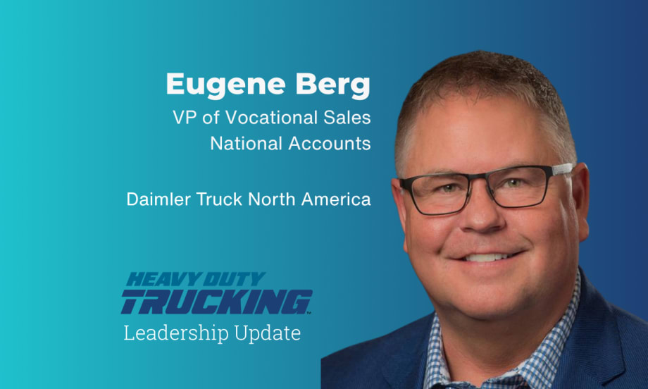 Eugene Berg, VP, national vocational sales, DTNA.